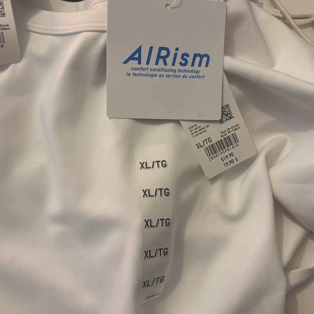 Brand new with tags -xl 2 shirts black and white - Picture 2 of 6